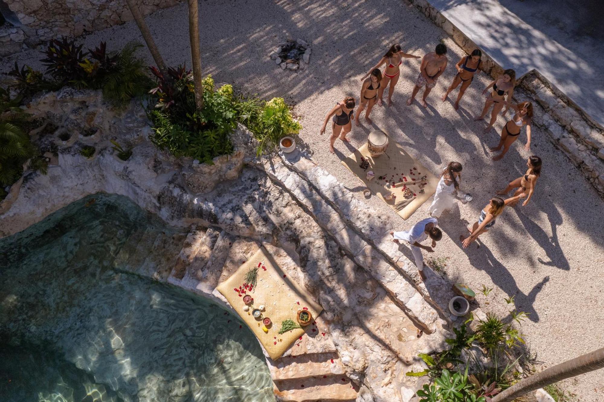 فندق Amaite Retreat Tulum Macario Gomez المظهر الخارجي الصورة